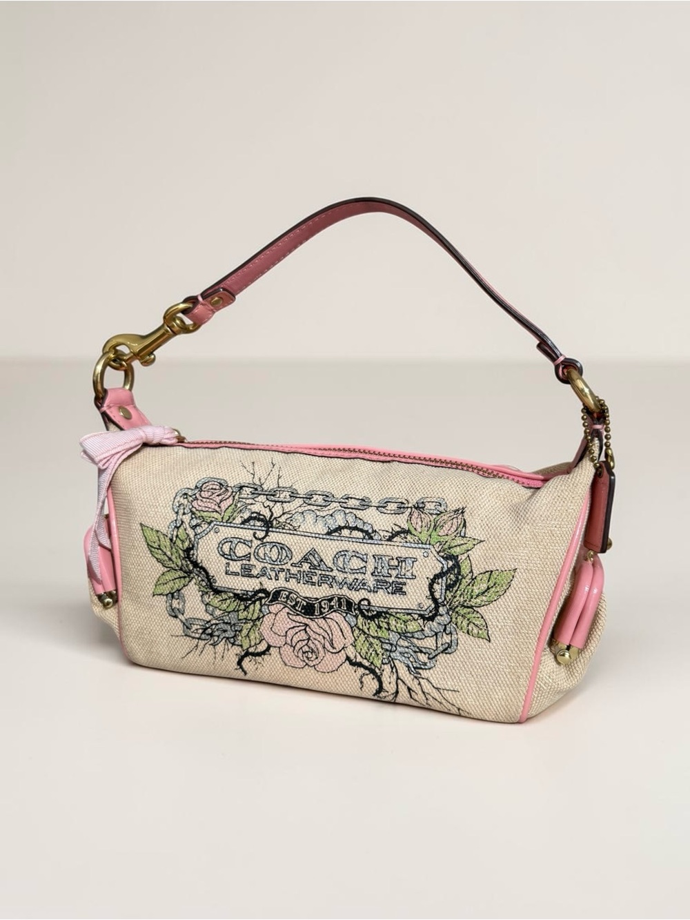 Coach Poppy Kisslock Bag Tattoo Collection - Picture 8 of 13